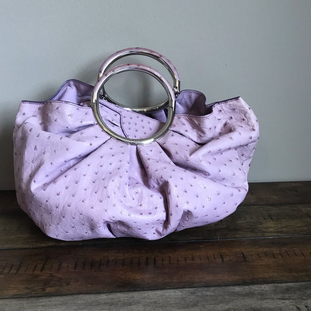 DIOR OSTRICH PURSE